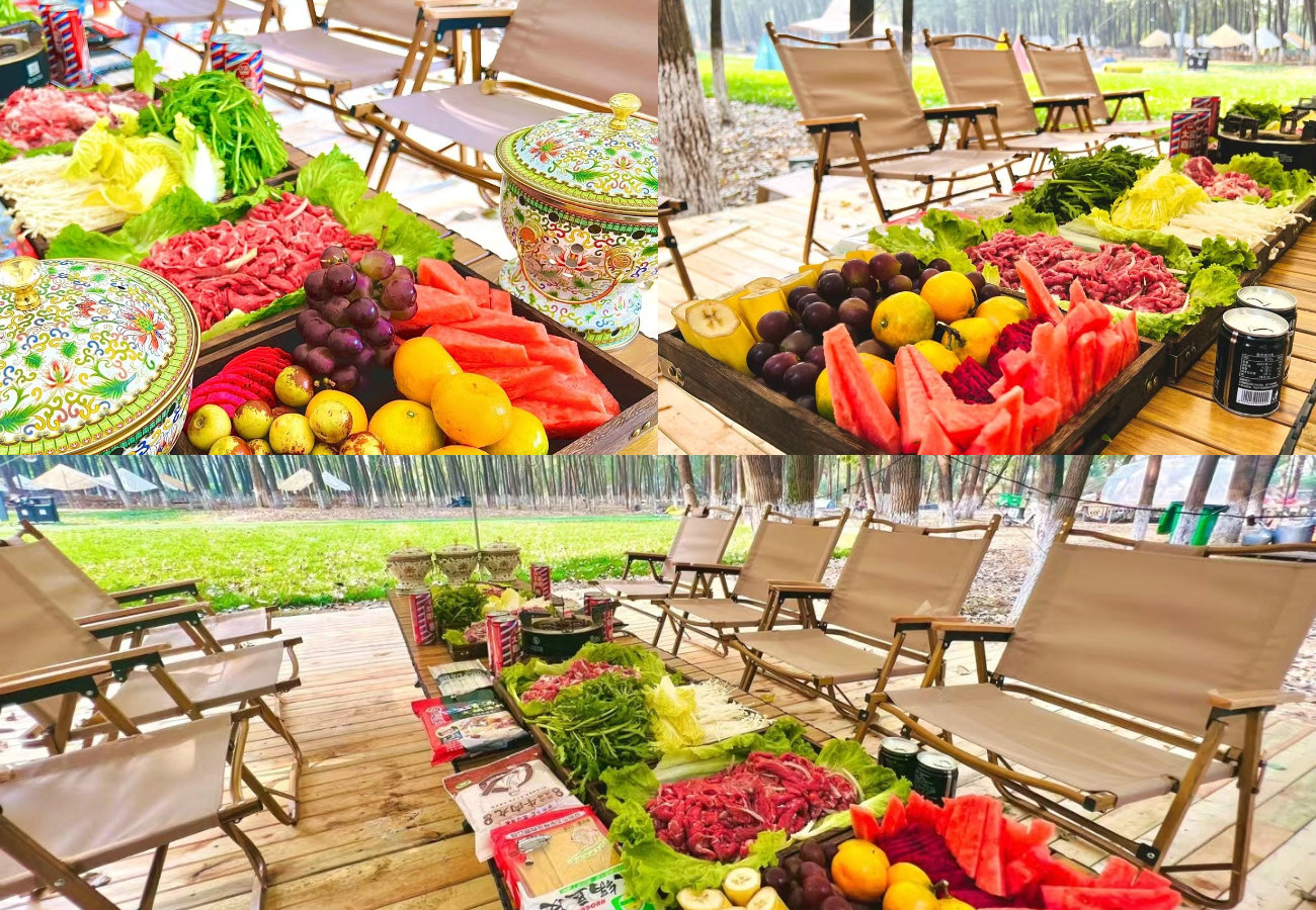 北京丘比特露营营地团建食材